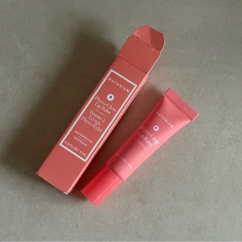 Naturium Phyto-Glow Lip Balm Watermelon – Moisturizing Glossy Lip Hydrator